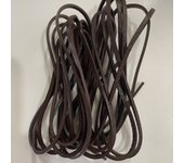 5 Yards Retro High Quality Genuine Leather Cord Round/Flat Strand Cow Leather Rope Fit Necklace Bracelets DIY Jewelry