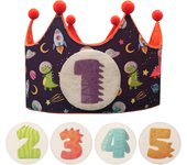 Corona de Cumpleaños Anak-Anak de 1-5 Años