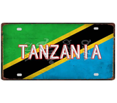 [YZFQ ]30X15CM National Flag Morocco Norway Cyprus Metal Tin Sign City Travel Souvenir  Wall Pub Shop HomeCraft Decor  DC-1345B