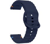 20mm Silicone Stitch Strap For Garmin Forerunner 165 Band for Vivoactive 5 3 Venu Sq 2 245 645 Approach S40 Bracelet Watchband