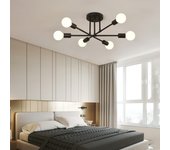 Modern Sputnik Ceiling Chandelier Satellite Hanging Lamp Lustre Light Fixture 6 8 10 Iron Spider Home Living Dining Room Decor