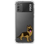 Funda Silicona Antigolpes para Xiaomi POCO M3 / Redmi 9T diseño Perros 03 Dibujos