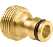Conector roscado macho laton brass 3/4"