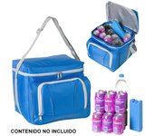 Nevera bolsa termica 28 litros azul