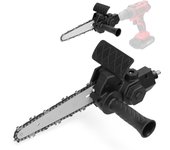 4/6 Inch Electric Drill Modified To Electric Chainsaw Tool Set Attachment Electric Chainsaw Accessory Woodworking Cutting Tool