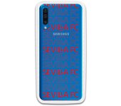 Funda original compatible con Samsung Galaxy A70 - Sevilla FC Clear