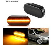 2pcs Euro Style Smoked Lens Amber LED Side Marker Lights For Volkswagen MK4 Golf Jetta Bora B5/B5.5 Passat or Beetle and GTI R32