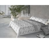 Juego de Sábanas Pierre Cardin CORALINA NESTOR Gris Cama de 150