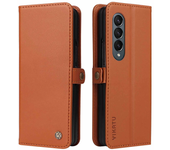 Wallet Flip PU Leather Cover For Samsung Galaxy Z Fold 4 3 Fold4 Fold3 5G Credit Card Slot Pocket Holder Purse Phone Case