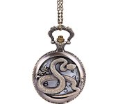 Twelve Chinese zodiac hollow pocket watches Flip Style Pocket Watch And Keychain Pendant Gifts Clock Gift Bronze Chain Necklace