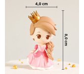 Princess Cake Topper Happy Birthday Castle Prince Cake Decoration for Kids Girl's Birthday Party Supplies Fairy Tale Theme Cakes