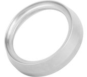 Embudo dosificador de café en polvo antimoscas de acero inoxidable de 51 mm, accesorios para cafeteras