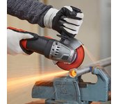 BLACK+DECKER BEG220, Amoladora Angular 900 W 12.000 RPM eje M14, Ajuste de Guarda sin Llave