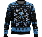 Mega Man Mega Holiday Ugly Christmas Sweater Christmas Sweater Gift Santa Claus Pullover Men 3D Sweatshirt Top Autumn Winter