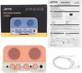 JA-02 II Mini Electric Guitar Effects Dual Channel Clean and Overdrive Amplifier with Bluetooth 5.0 AUX Connector Guitar Parts