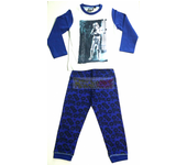 Pijama manga larga niño Star Wars - Stormtrooper 4 años 104cm azul Raíz MERCHAN-STORE Pijama