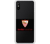 Carcasa para Xiaomi Redmi 9A - Sevilla Trama Gris sobre fondo Negro SS18-19