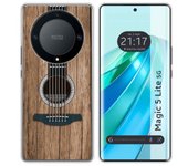 Funda Silicona para Huawei Honor Magic 5 Lite 5G diseño Madera 11 Dibujos