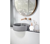 Imex Olimpo GLC033/ORC grifo monomando empotrado de latón con acabado en oro rosa para lavabo