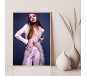 American Rock Singer Fiona A-Apple Poster Room Decor Print Posters for Wall Decororation Home Canvas Painting