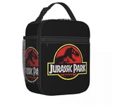 Jurassic Park aislado bolsa de almuerzo multifunción caja de alimentos portátil refrigerador térmico caja de almuerzo Escuela de alta calidad MTS