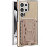 Leonaw Funda de Cuero para teléfono Samsung S22 S23 S24 Ultra, Funda de Cuero de Cubierta Completa anticaída para teléfono móvil para Samsung, Leonaw Funda de Cuero para teléfono con Billetera (S23 Plus,Marrón Claro)