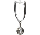 KitchenAid Cuchara Sacabolas con Muelle para Helado y Masas de Galleta de Acero Inoxidable Apto para el Lavavajillas