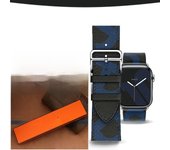 High Quality Genuine Leather Strap for Apple Watch 8 7 6 5 4 3 2 1 SE Bracelet Apple Watch 49 44 40 45 41 42 38mm for IWatch