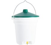 vidaXL Bebedero para aves de corral con tetinas 18 L