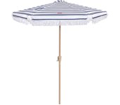 Flamingueo Sombrilla Jardin Sombrilla Terraza Exterior Parasol Terraza Sombrillas Jardin Grandes Sombrilla Proteccion UPF 50+ 270 x 235 cm