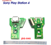 JDS-040 CONECTOR CARGA MANDO PLAY STATION 4 PLACA CORRIENTE MICRO USB PS4 + FLEX 12 pines