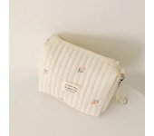 New Mommy Bag Cute Print Embroidery Mommy Bag Zipper Newborn Baby Diaper Bag Nappy Pouch Travel Stroller Storage Bags
