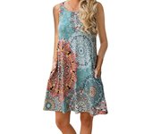 Vestido casual de Verano corto para Mujer