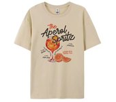 Cotton Women's T-Shirts The Aperol Spritz Retro Cocktail Printing Tee Shirts Comfortable Soft O-Neck Loose Tees Female Clothes