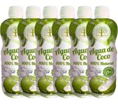 12  Y 6 Botellas de  COCONUT WATER  500ML Y , 5 bottelas de 1L  TESORO AGUA DE COCO 100% NATURAL