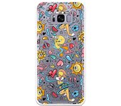 Funda original compatible con Samsung Galaxy S8 - Patron Calido Lola y Piolin