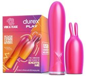 DUREX VIBE & TEASE VIBRADOR Y ESTIMULADOR 2 EN 1 JUGUETES SEXUALES CONSOLADOR
