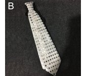 1pcs LED Bow Tie Flashing Light Up Sequin Necktie Club Bar Xmas Party Mens Boy Bowtie Wedding Ties Luminous Gifts DIY Decoration