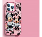 Disney Mickey Minnie Mouse Phone Case for iPhone 14 Plus XR X 13 Pro Max 12 Mini 11 Pro XS Max 7 8 Plus 15 Cover