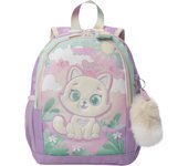 Totto  Mochila Queen Cat S Rosa Pequeño
