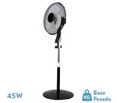 Ventilador de Pie MAGICO Negro/Blanco 3 VEL.45W