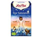 Yogi Tea Star Salutation 17 Filtros - Notas Herbáceas - Frescor de la Menta - Hierba Limón - Aceite de Pomelo Rosa