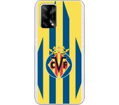 Funda original compatible con Oppo A74 4G - Villarreal escudo fondo amarillo