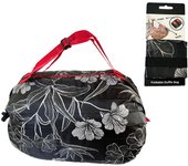 FlikeHome-Bolsa de Compras Plegable 6 Colores 70 x 50, Bolsas de Compra Reutilizables Ecológicas, Bolsa de Tela Impermeable Bolsas de Supermercado per Viajes, Acampar, Casa, Shopping