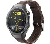 Correa de Piel para Huawei Watch GT 5 - 46mm / GT 5 - 46mm / GT 4 - 46mm / Amazfit GTR 4 / Bip 5 / Garmin Vivoactive 4, Modelo Cuero Vintage Ancho 22mm