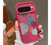 Flowers Pattern TPU Case For Google Pixel 8A 7A 9 Pro XL 8 Pro Shockproof Candy Color Silicone Phone Cover For Pixel 7 8 9 Pro