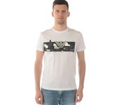 Emporio Armani EA7 Camiseta Algodón Hombre Blanco 3 GPT09PJT7Z 1100