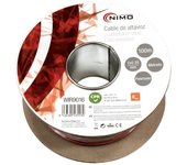 Cable para altavoz 2x0.35mm, Rojo-Negro 10m