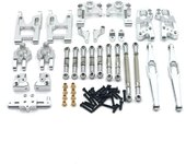 For Wltoys  1/12 12423 12427 12428 Flyover RC car accessories Metal upgrade Set of 10 Suit Upgrades Parts Accessories