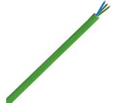 Ledkia Cable Eléctrico Manguera 3x1.5mm² Libre Halógenos RZ1-K (AS) Verde